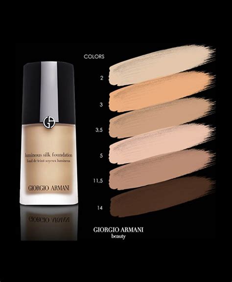 armani luminous silk foundation stockists